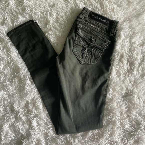 Rock Revival- Olive Green- Size 26 - Picture 3 of 4